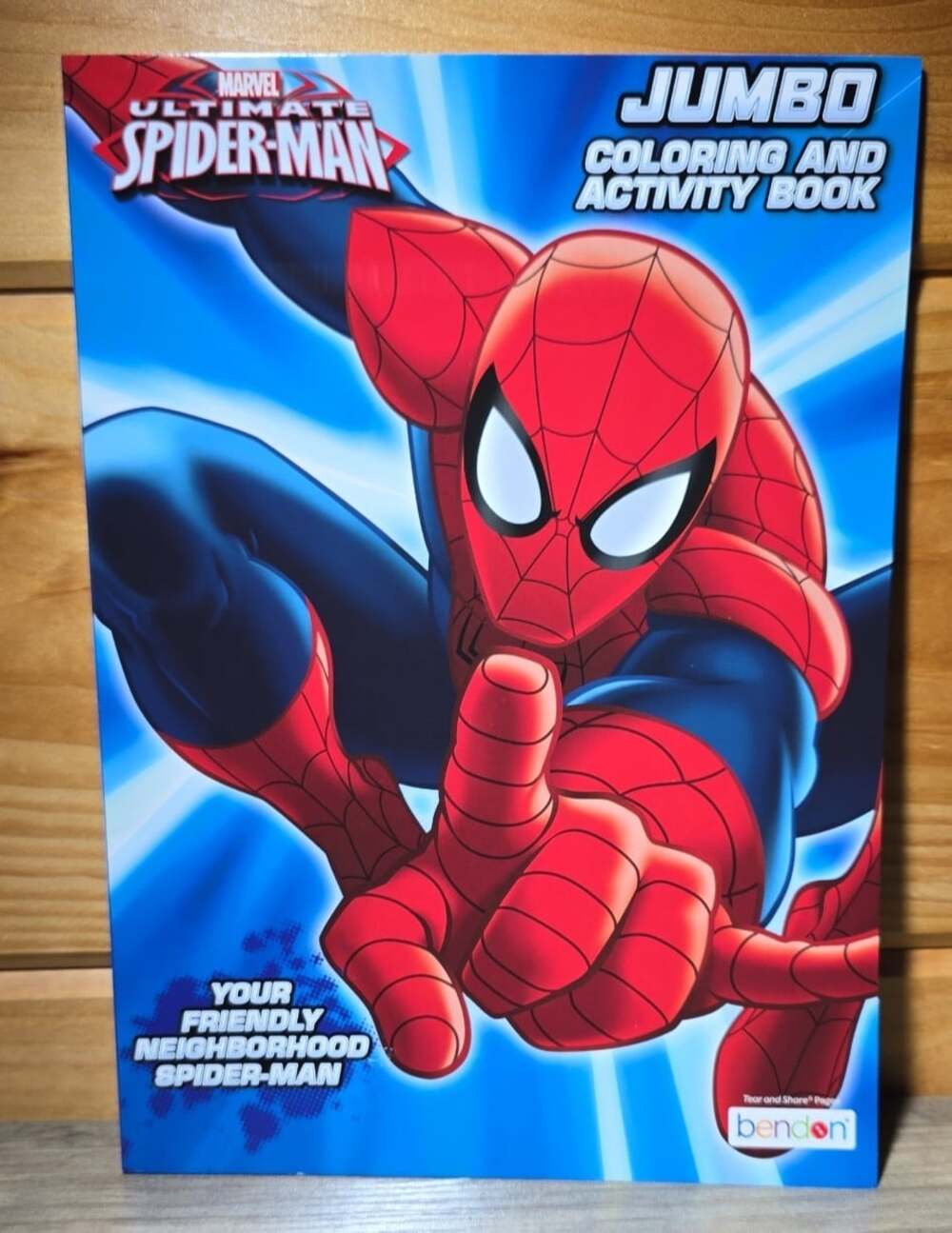 Marvel Ultimate Spider Man Theme Jumbo Coloring and Activity Book 80 pages